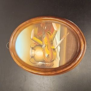 Vintage Oval Framed Still Life Painting